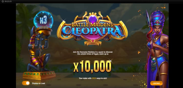 Battle Maidens Cleopatra 1X2Gaming Screenshots